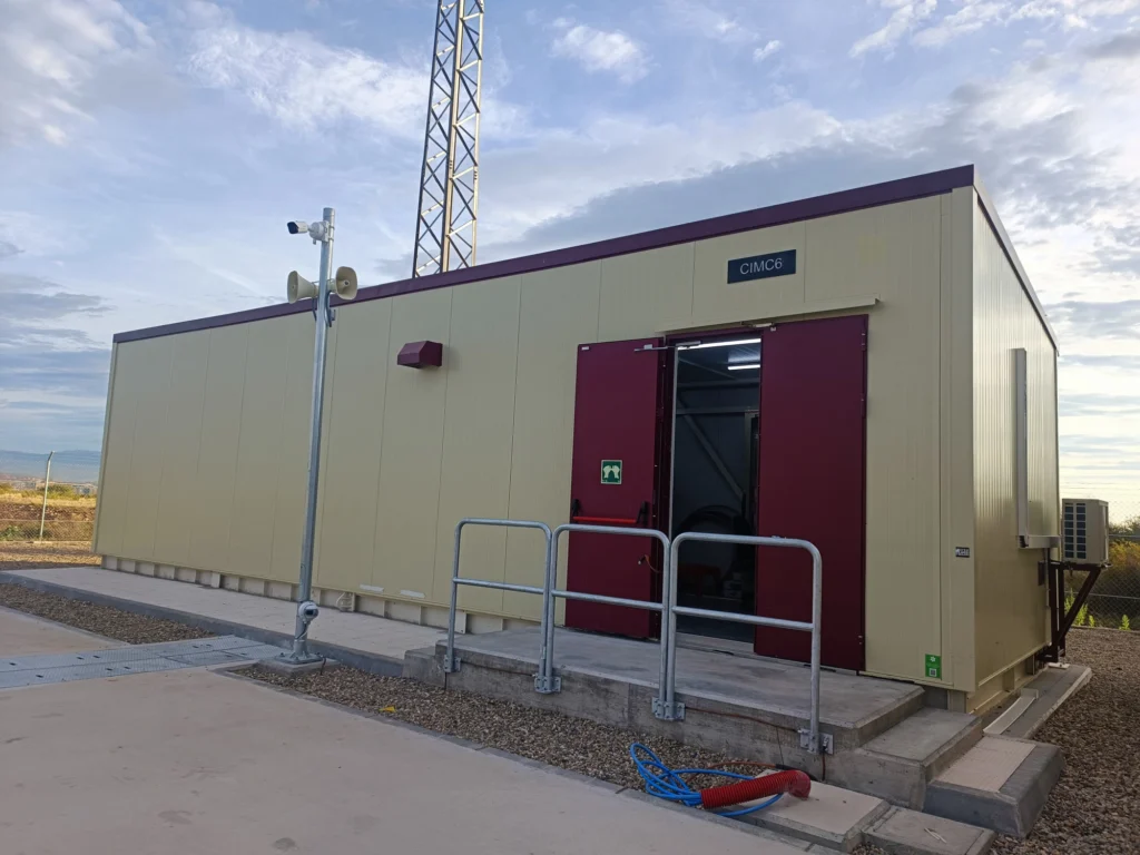 Sala eléctrica modular o prefabricada